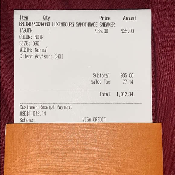 These are Louis Vuitton shoes, men’s size 8. Only worn once. - Picture 9 of 9